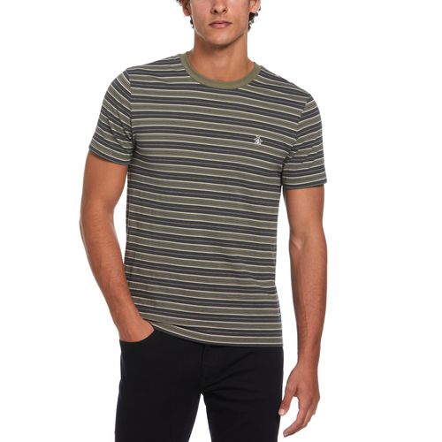 Polera Hombre Rayas Militar